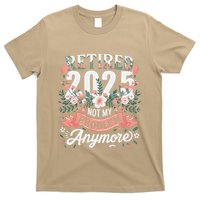 Retirement 2025 Women Retired 2025 Not My Problem Anymore T-Shirt