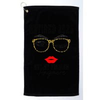 Retirement 2025 Women Retired 2025 Not My Problem Anymore Golf Towel