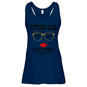 Retirement 2025 Women Retired 2025 Not My Problem Anymore Ladies Essential Flowy Tank