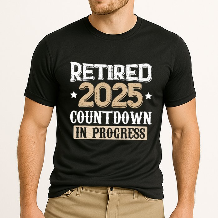 Retirement 2025 Women Retired 2025 Countdown In Progress Cooling Performance Crew T-Shirt