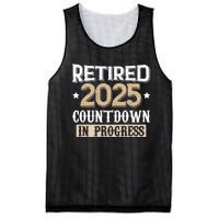 Retirement 2025 Women Retired 2025 Countdown In Progress Mesh Reversible Basketball Jersey Tank