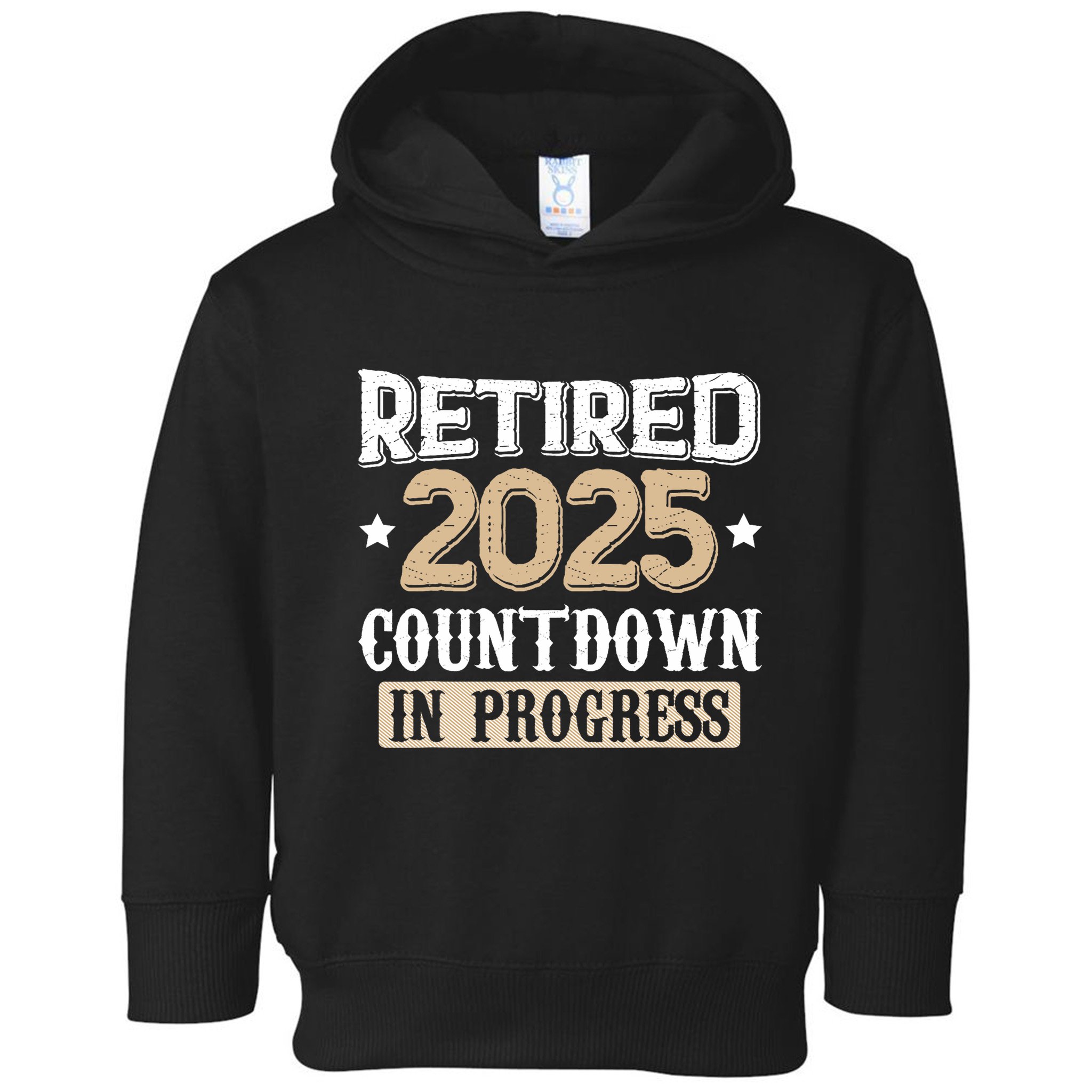 Retirement 2025 Women Retired 2025 Countdown In Progress Toddler Hoodie