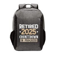 Retirement 2025 Women Retired 2025 Countdown In Progress Vector Backpack
