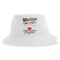 Retirement 2024 Women Retired 2024 Not My Problem Anymore Sustainable Bucket Hat