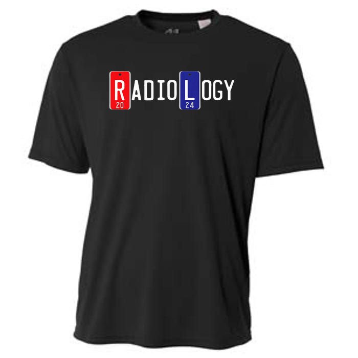 Radiology 2024 X Ray Markers Graphic Cooling Performance Crew T-Shirt