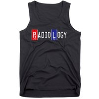 Radiology 2024 X Ray Markers Graphic Tank Top