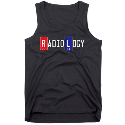 Radiology 2024 X Ray Markers Graphic Tank Top