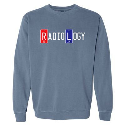 Radiology 2024 X Ray Markers Graphic Garment-Dyed Sweatshirt