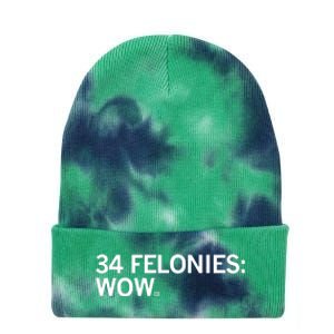 Raygun 34 Felonies Wow Tie Dye 12in Knit Beanie