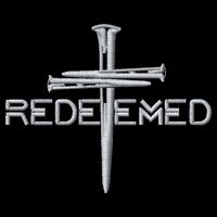 Redeemed 3 Nails Cross By Jesus Christ Christian Faith Embroidered Embroidered Cooling Performance Crew T-Shirt