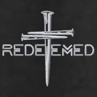 Redeemed 3 Nails Cross By Jesus Christ Christian Faith Embroidered Embroidered Adult Drive Performance Visor