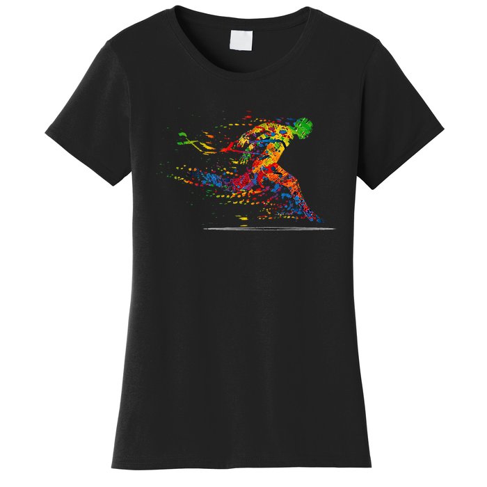 RUNNING 365 Paint Running Runner Gift Women's T-Shirt