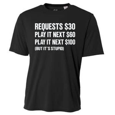 Requests $30 Play It Next $60 Play It Next $100 But Its Stupid Cooling Performance Crew T-Shirt