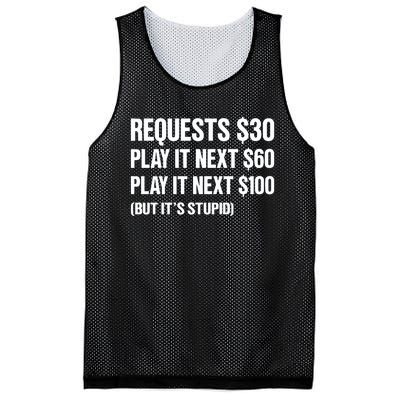 Requests $30 Play It Next $60 Play It Next $100 But Its Stupid Mesh Reversible Basketball Jersey Tank