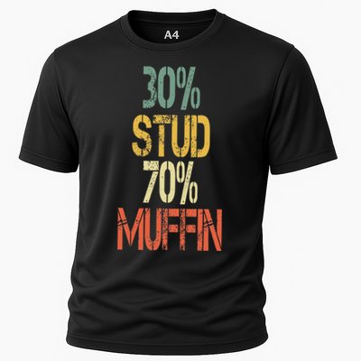 Retro 30 Stud 70 Muffin Sarcasm Dad Bod Figure Performance Shirt