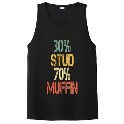 Retro 30 Stud 70 Muffin Sarcasm Dad Bod Figure PosiCharge Competitor Tank