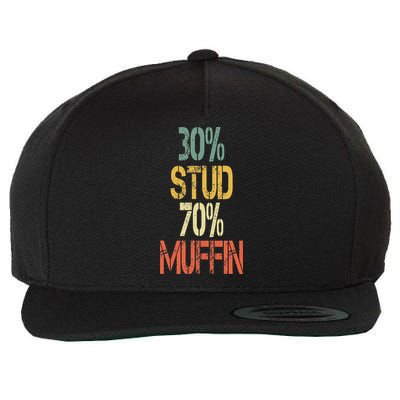 Retro 30 Stud 70 Muffin Sarcasm Dad Bod Figure Wool Snapback Cap