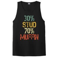 Retro 30 Stud 70 Muffin Sarcasm Dad Bod Figure PosiCharge Competitor Tank