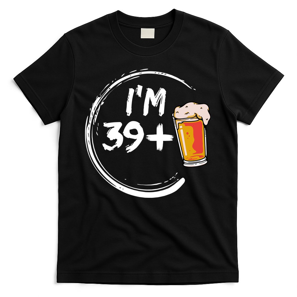 Retro 40th Birthday Beer Lover T-Shirt