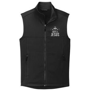 Reps 4 Jesus Gym Weightlifting Collective Smooth Fleece Vest