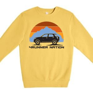 Retro 4Runner Nation Premium Crewneck Sweatshirt