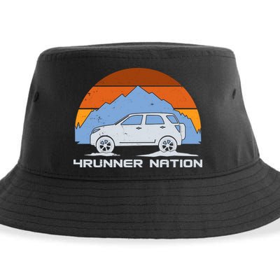 Retro 4Runner Nation Sustainable Bucket Hat