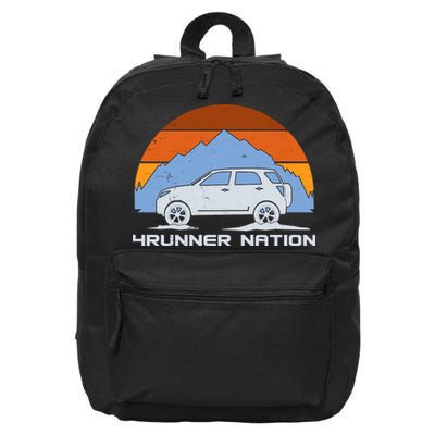 Retro 4Runner Nation 16 in Basic Backpack
