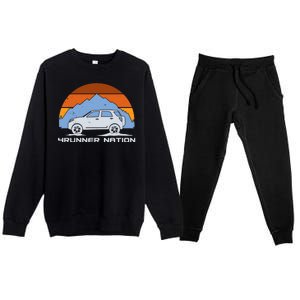 Retro 4Runner Nation Premium Crewneck Sweatsuit Set