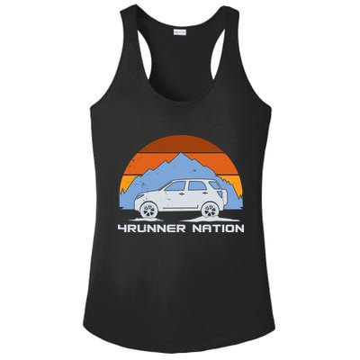 Retro 4Runner Nation Ladies PosiCharge Competitor Racerback Tank