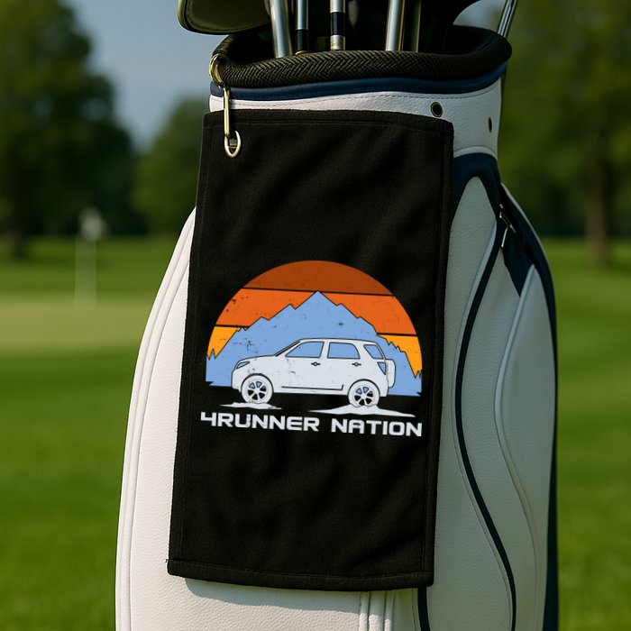 Retro 4Runner Nation Golf Towel