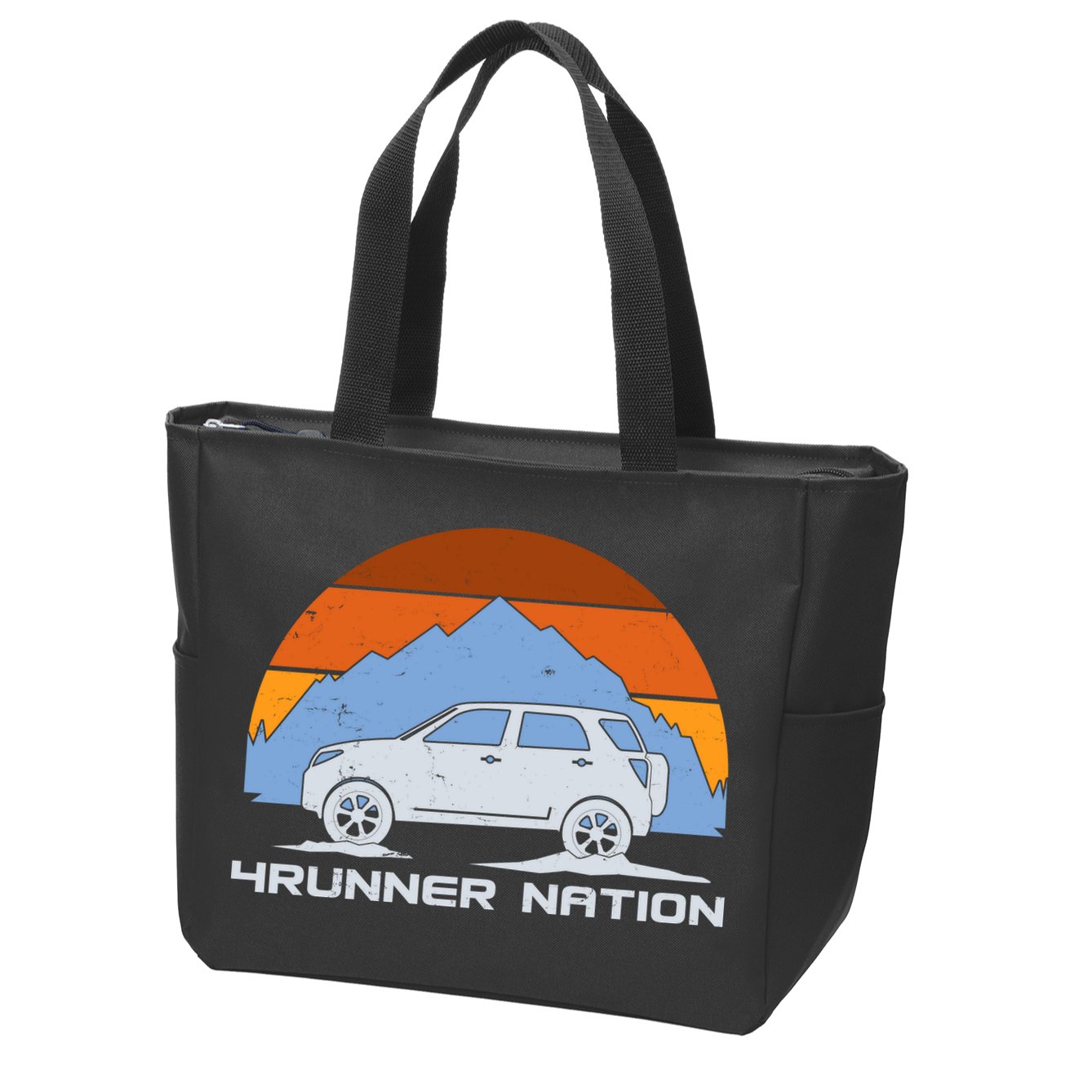 Retro 4Runner Nation Zip Tote Bag
