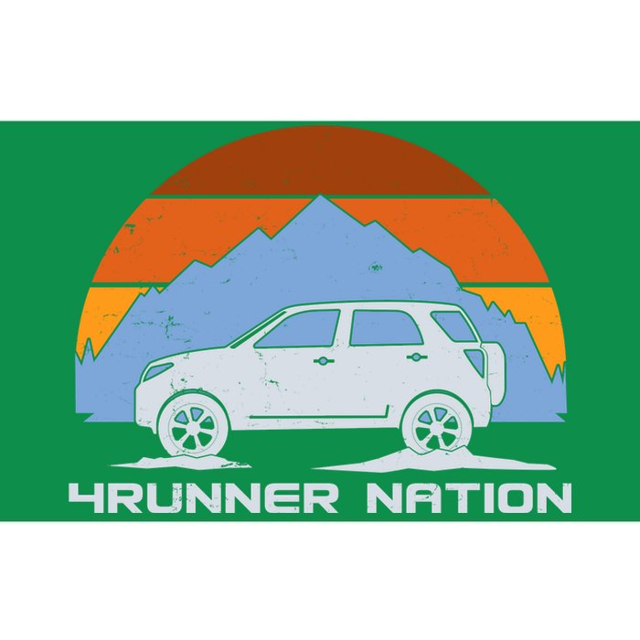 Retro 4Runner Nation Bumper Sticker