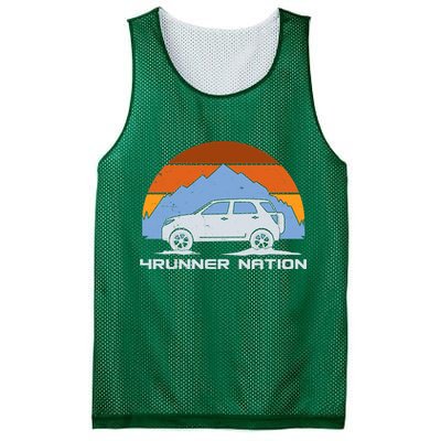 Retro 4Runner Nation Mesh Reversible Basketball Jersey Tank