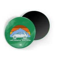 Retro 4Runner Nation Magnet