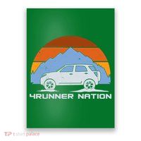 Retro 4Runner Nation Poster