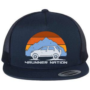 Retro 4Runner Nation Flat Bill Trucker Hat