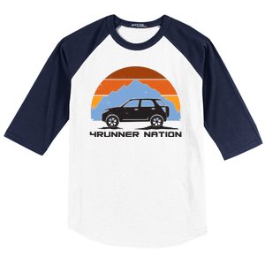 Retro 4Runner Nation Baseball Sleeve Shirt