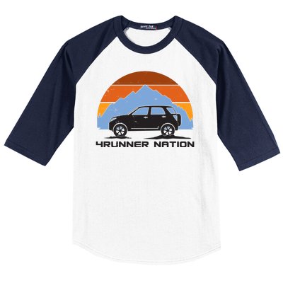 Retro 4Runner Nation Baseball Sleeve Shirt