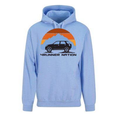 Retro 4Runner Nation Unisex Surf Hoodie