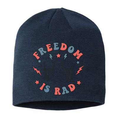 Radiology 4th Of July Freedom Is Rad Sustainable Beanie