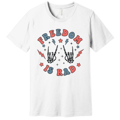 Radiology 4th Of July Freedom Is Rad Premium T-Shirt