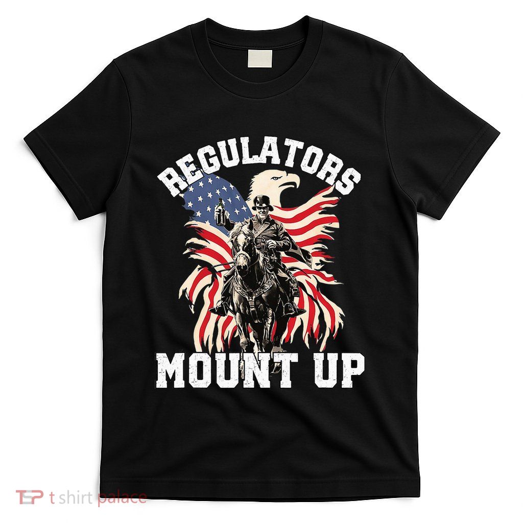 Regulators 4th Of July Independence Day Eagle T-Shirt
