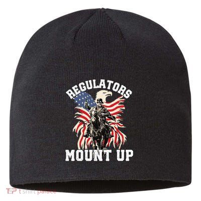 Regulators 4th Of July Independence Day Eagle Sustainable Beanie