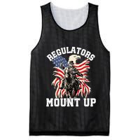 Regulators 4th Of July Independence Day Eagle Mesh Reversible Basketball Jersey Tank