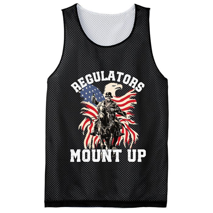 Regulators 4th Of July Independence Day Eagle Mesh Reversible Basketball Jersey Tank