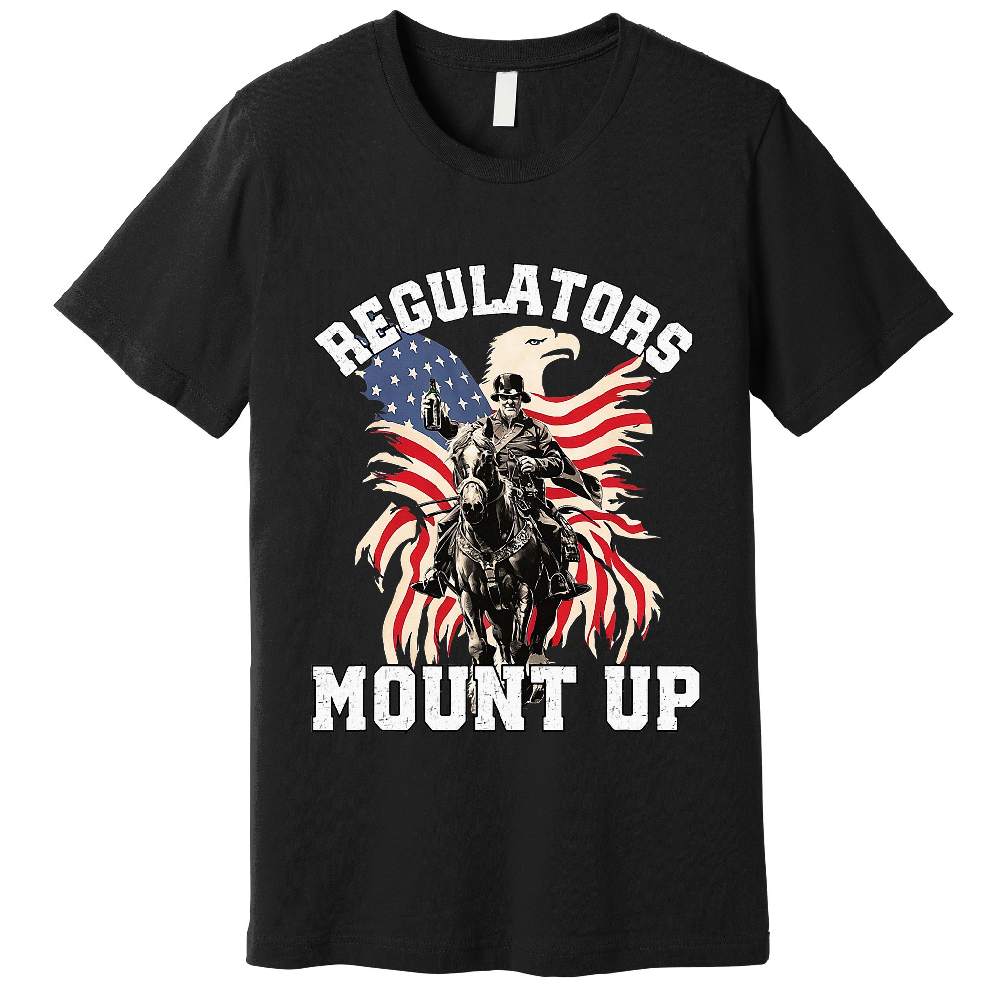 Regulators 4th Of July Independence Day Eagle Premium T-Shirt