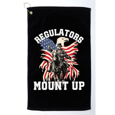 Regulators 4th Of July Independence Day Eagle Golf Towel