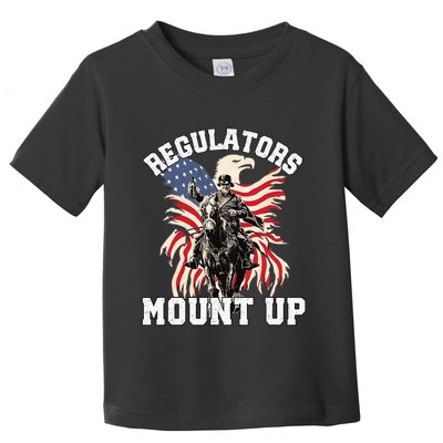 Regulators 4th Of July Independence Day Eagle Toddler T-Shirt