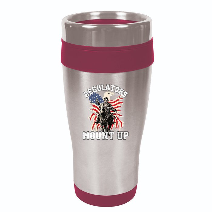 Regulators 4th Of July Independence Day Eagle 16oz Travel Tumbler