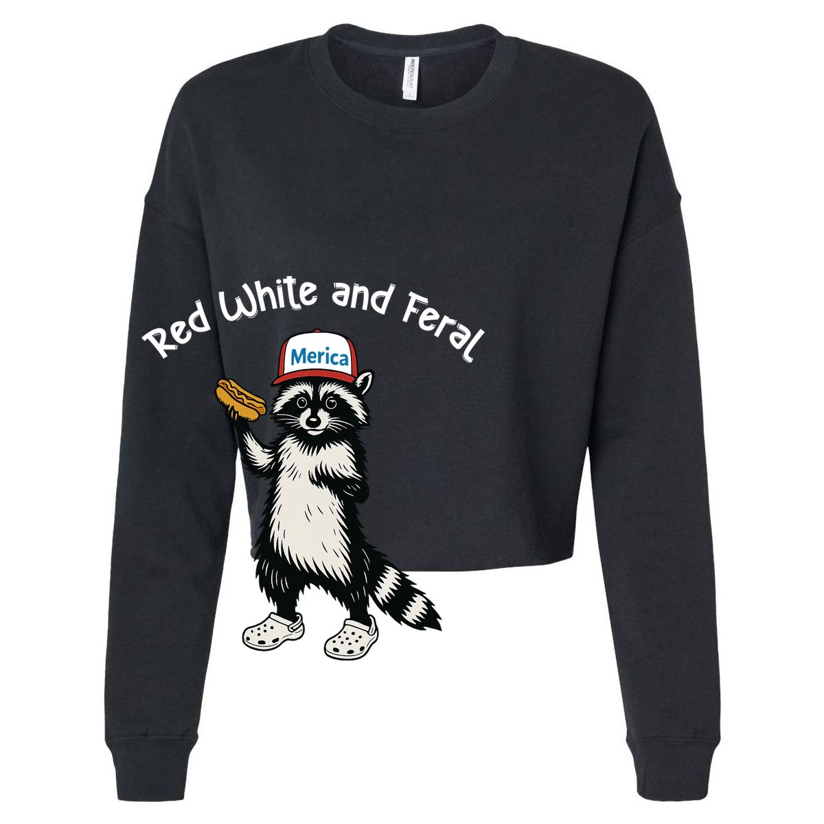 Raccoon 4th Of July Patriotic Funny Cute Red White And Feral 15oz Campfire Ceramic Mug